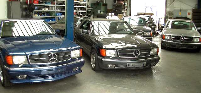 Gebrauchte Autoteile Ersatzteile Mercedes Benz W126 560 500 420 300 SEC